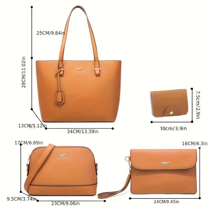4pcs Fashion Women's Bag Sets  - Women Fashion Handbags recension och pris