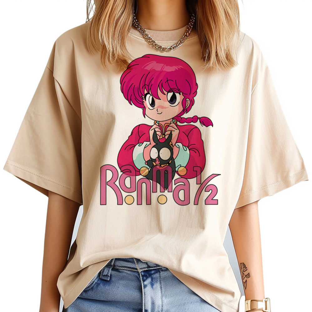 Ranma top tees teen Retro 80s  - Women'S Fashion From The 80S recension och pris