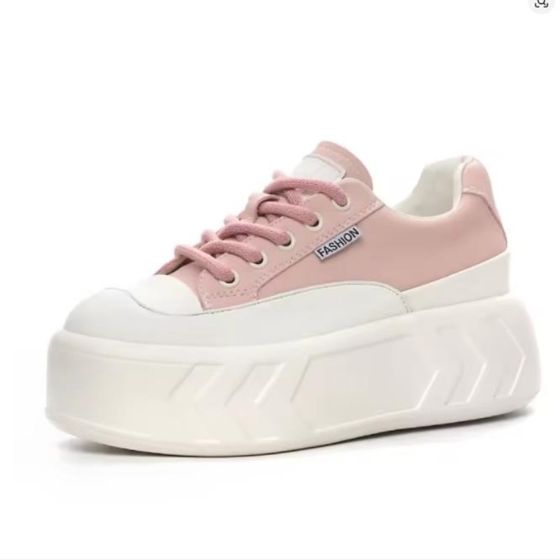 8cm Microfiber Leather Spring  - Sneakers Fashion Women recension och pris