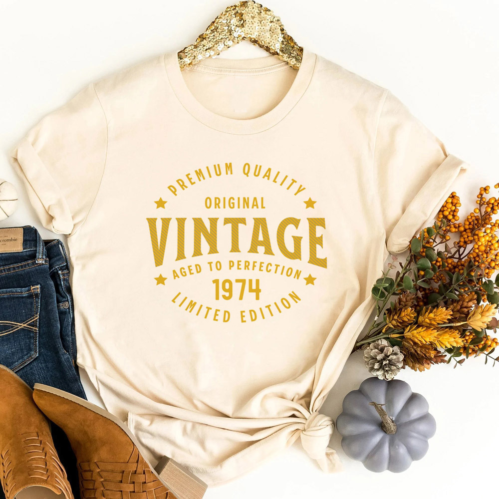 1974 top tees teen funny cute  - Women'S Fashion From The 80S recension och pris