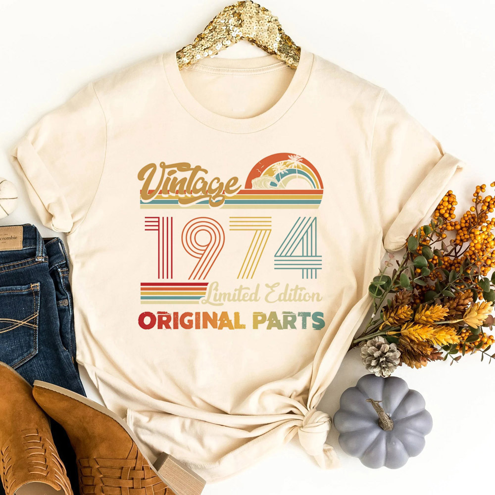 1974 top tees teen funny cute  - Women'S Fashion From The 80S recension och pris