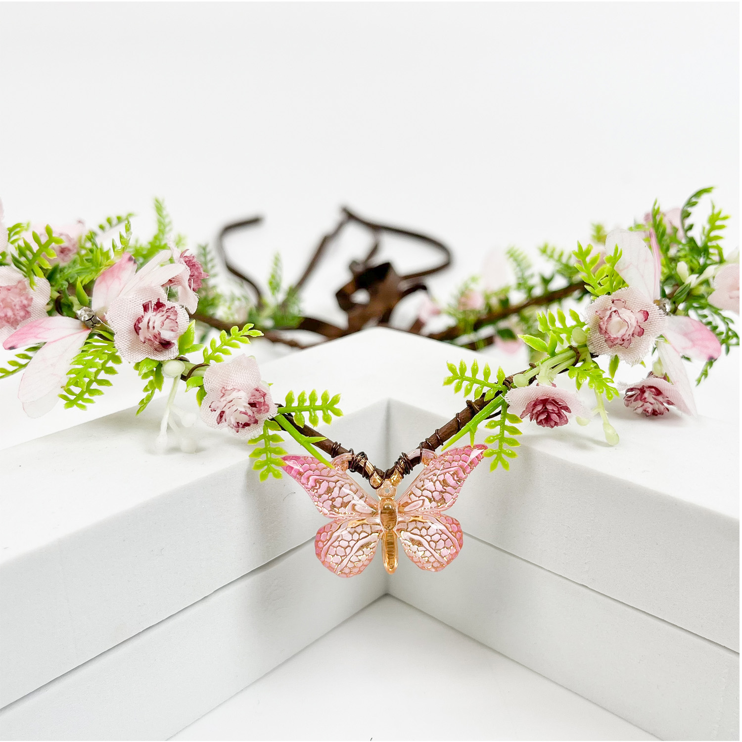 Flower Fairy Crown - Floral El - Women Fashion Photoshoot recension och pris