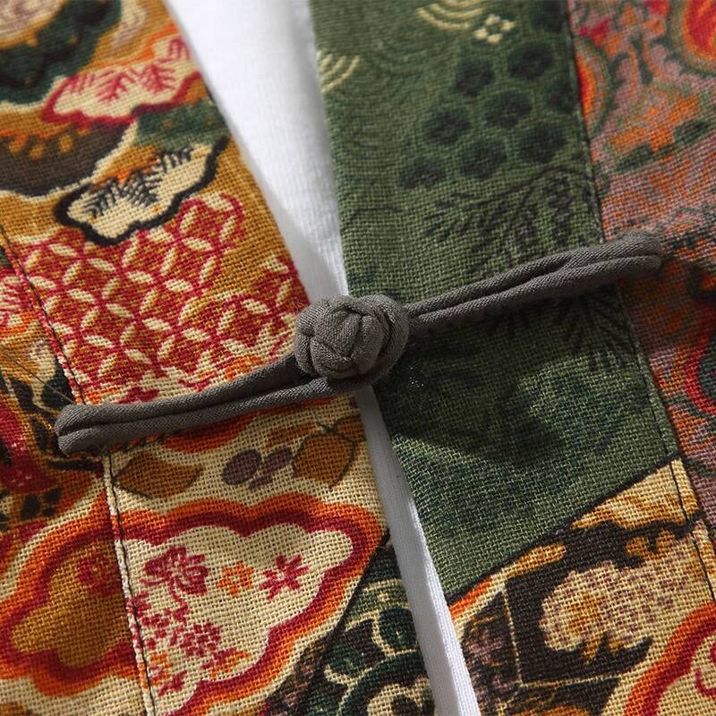 Ethnic Style Print Yukata Men  - Women'S Fashion Kimono recension och pris