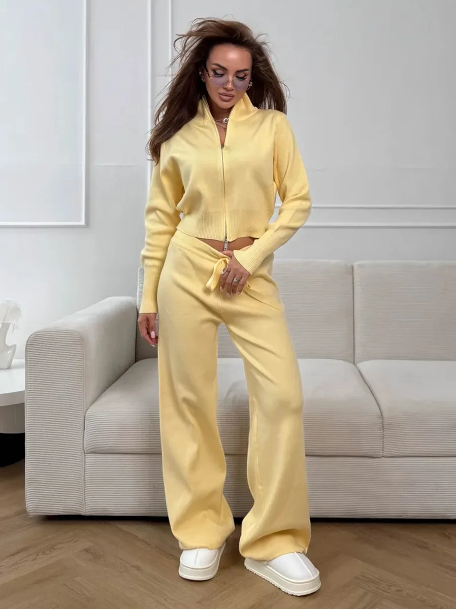 Wolfeel  New Autumn Winter Zip - Wide Leg Palazzo Pants recension och pris