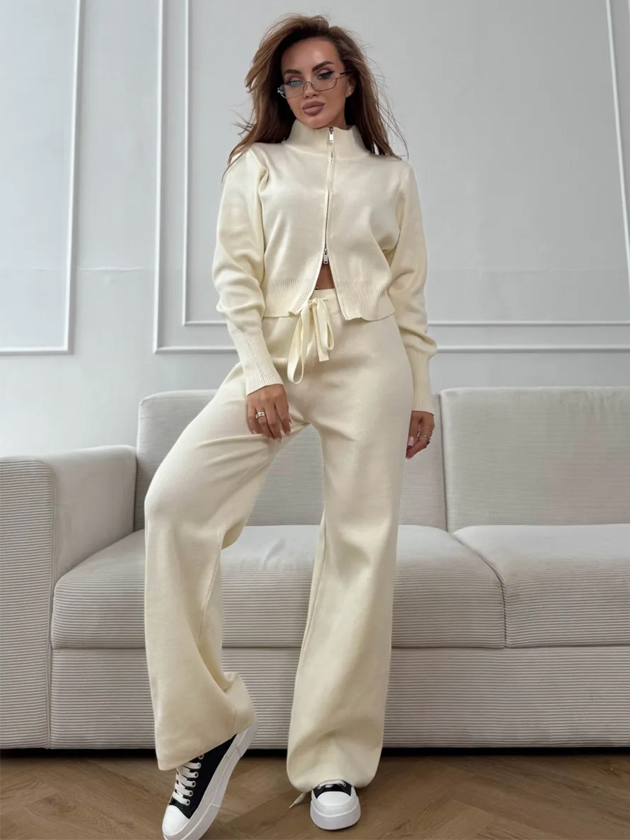 Wolfeel  New Autumn Winter Zip - Wide Leg Palazzo Pants recension och pris