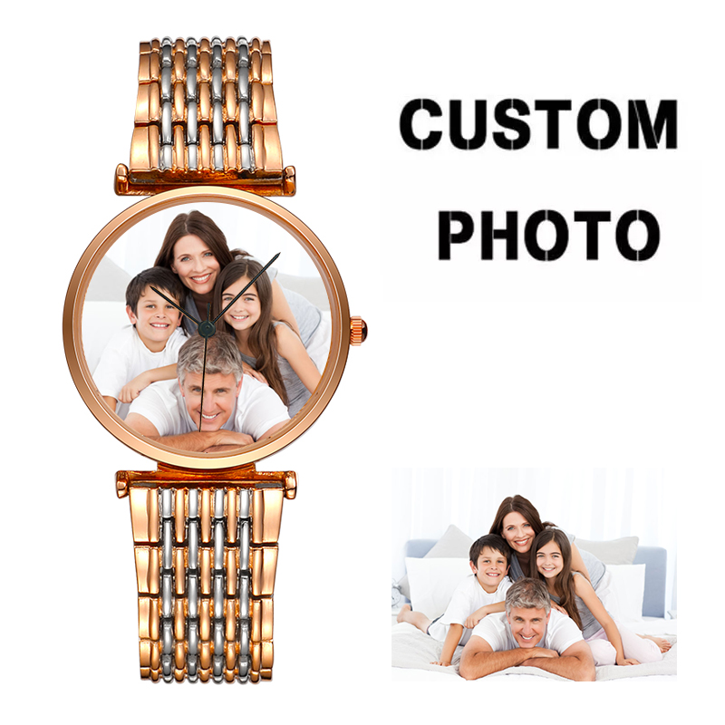 Women Watch Custom Dial Photo  - Women Fashion Logo recension och pris